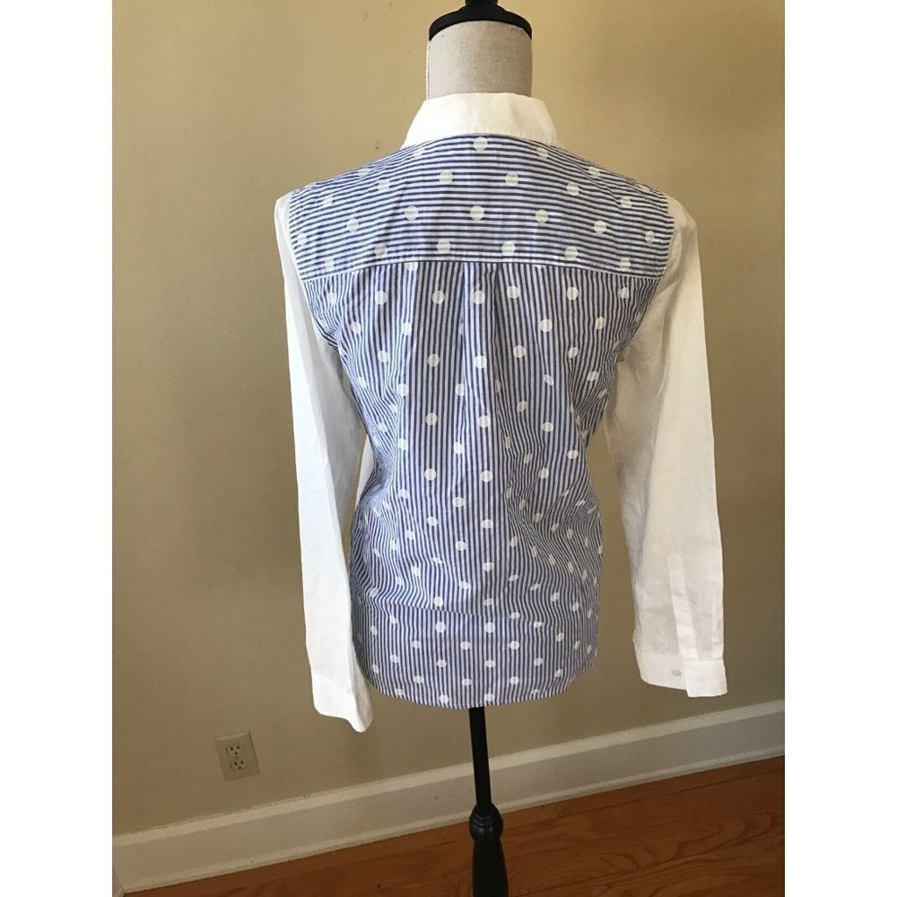 madewell item 01028 stripe polka dot contrast - Picture 7 of 10